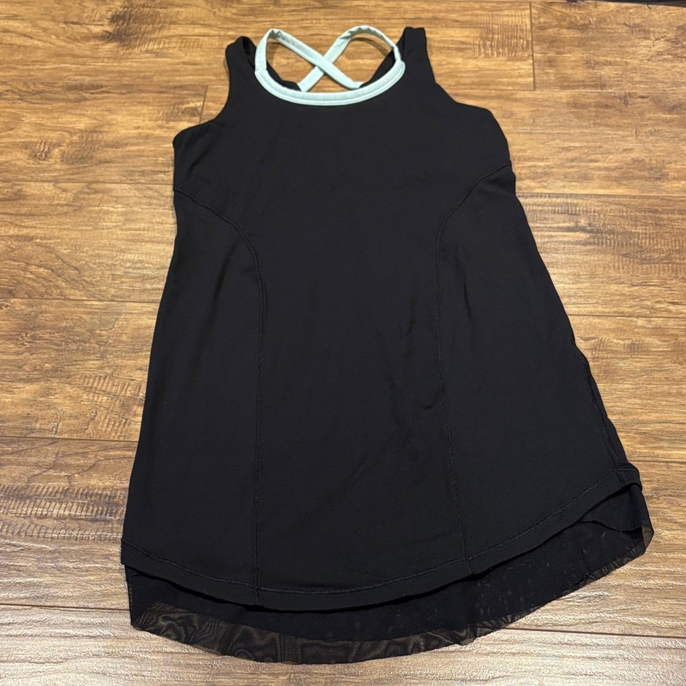 Ivivva Black Tennis Athletic Kids Dress